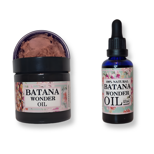 Batana oil butter 60ml and batana oil 50ml bundle